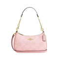 Coach Teri Shoulder Bag Pink Smooth Leather - CAL51