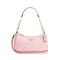 Coach Teri Shoulder Bag Pink Smooth Leather - CAL51