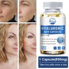 Hyaluronic Acid Anti Aging Hydrating Capsules Wrinkles Fine Lines Joint Health