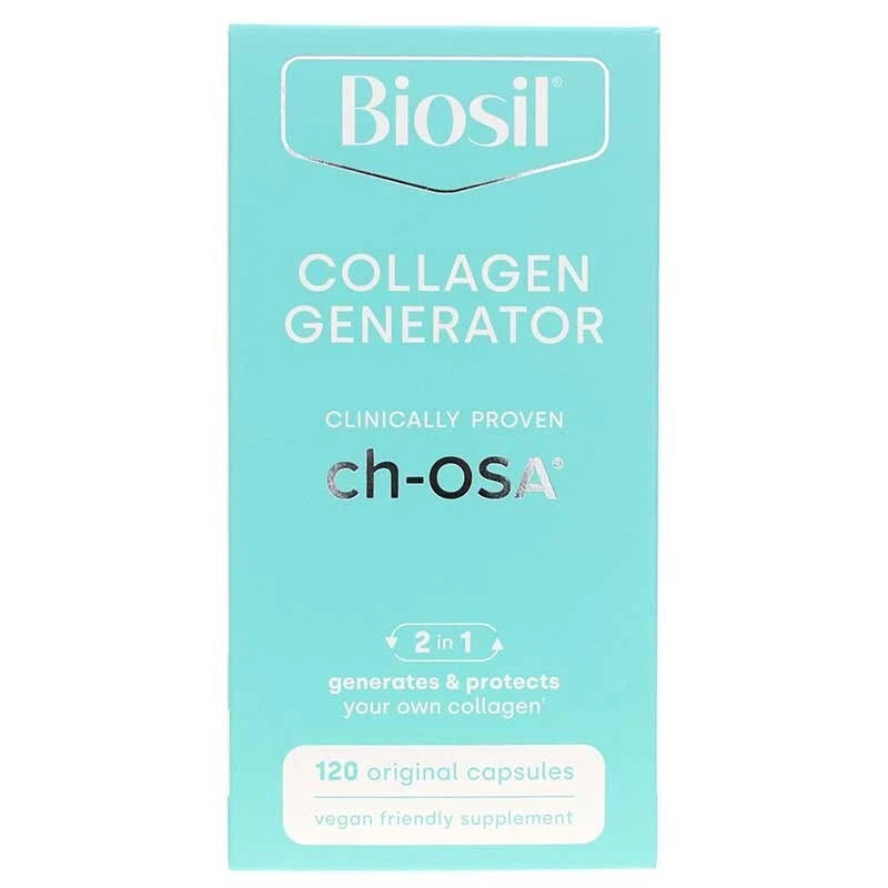 Biosil Collagen Generator with ch-OSA help generate collagen (120 Capsules)