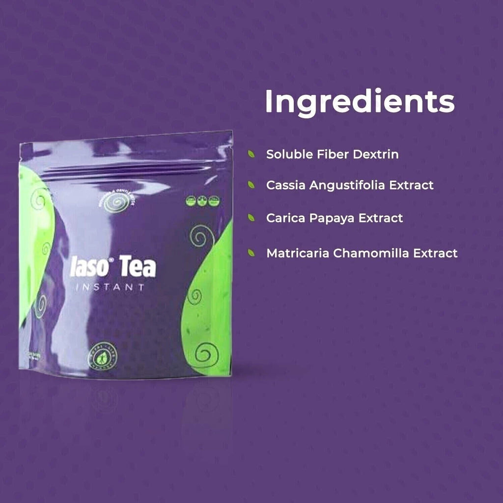 TLC IASO NATURAL DETOX INSTANT HERBAL TEA - 25 SACHETS. FREE SHIPPINGView
