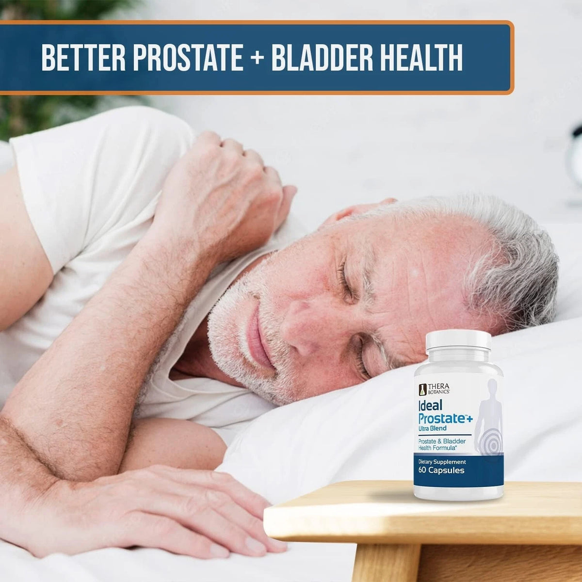 Advanced Men's Prostate Support by Ideal Prostate Plus Ultra Saw Palmetto 60 ct