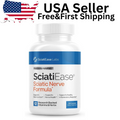 SciatiEase Sciatic Nerve Support – AlphaPalm, Pea, B Vitamins & ALA, 120 Capsule