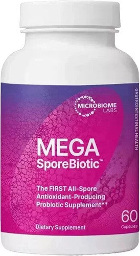 Mega Spore Biotic – 60 capsules New&Sealed EXP/27