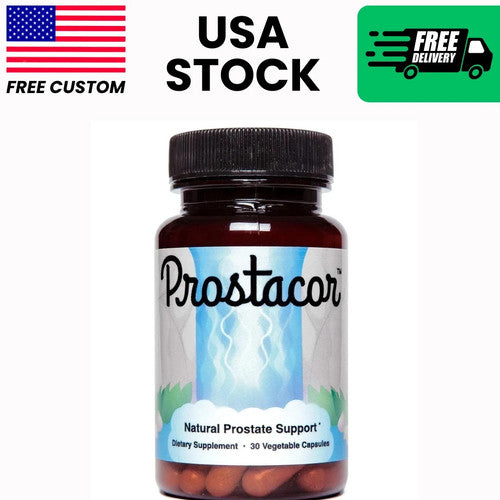 Nutreance Prostacor Natural Prostate Support Supplement Vegan Non-GMO 30 Capsule
